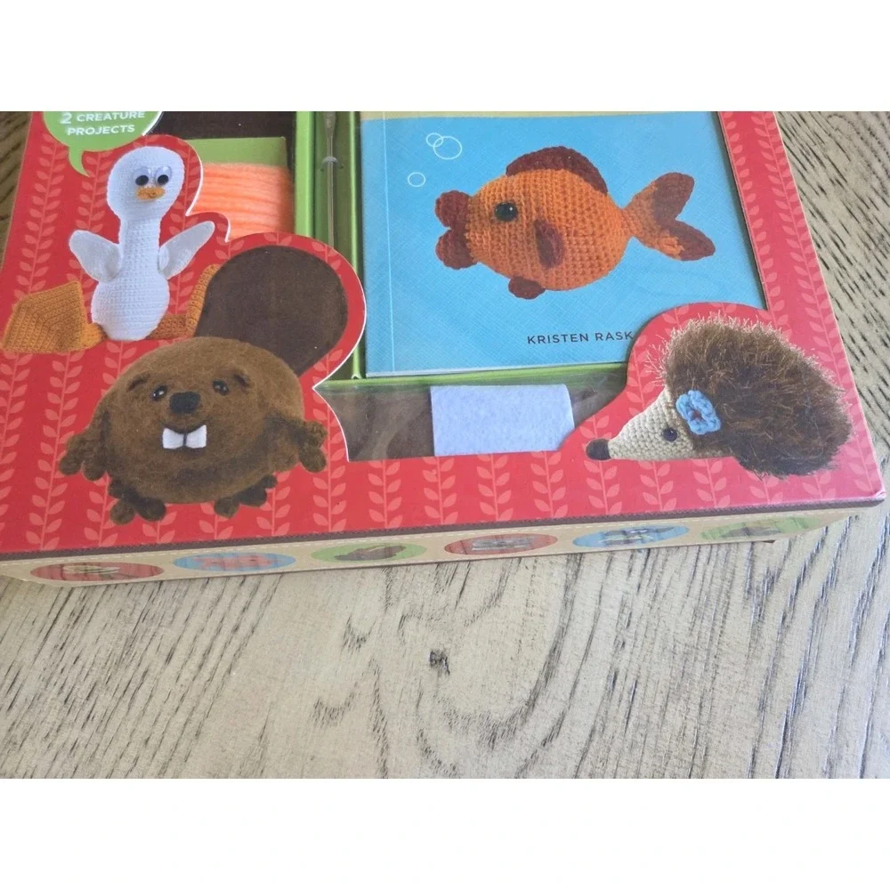 Creature Crochet Kit 12 Adorable Animal Patterns DIY Crafts New Crochet Kit